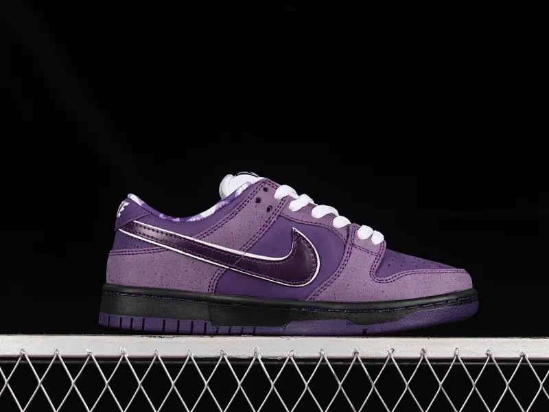 All categories Nk SB Dunk series Nk SB Dunk Low low-top sneakers pure original version Concepts x Nk Dunk Low Pro SB "Purple lobster" full-layer purple lobster SB low-top sports and leisure sneakers BV1310-555